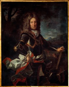 Muotokuva Charles Henri de Lorrainesta, Vaudemontin prinssistä (1649-1723), Charles IV:n pojasta. Jean Rancin (1674-1735) maalaus tekijältä Jean Ranc