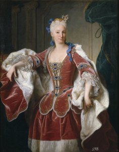 Muotokuva Elisabeth Farnesesta, Espanjan kuningatarpuolisosta, 1723