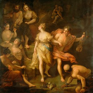 Orpheus ja Eurydike, n. 1709