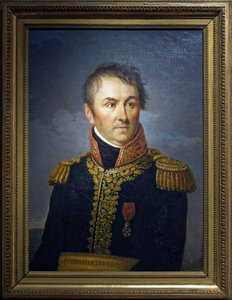 Kenraalimajuri isossa univormussa, n. 1800-15 (öljy kankaalle)