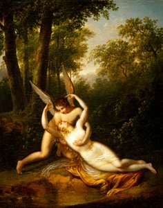 Amor ja Psyche (öljy kankaalle)