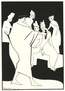 Ovidin rakkauskirjat: Tule, opi minulta, miten ihosi saa häikäisevän valkoisen (värilitografia).