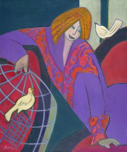 Vapaa kuin lintu, 2003-04 (akryyli kankaalle)