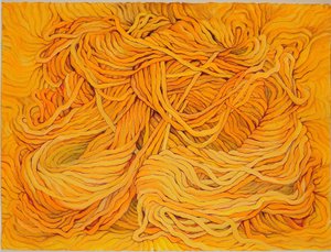 Wool Yellow, 2013 (guassi paperille)