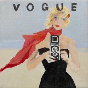 Vogue-kansi (akryyli) tekijältä Jennifer Abbott