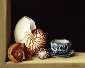 Asetelma Nautiluksen kanssa, 1998 (wc paperilla)