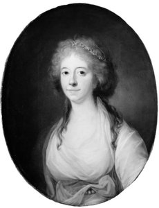 Elisabeth (Lisa) de la Calmette, syntynyt paronitar Iselin, Antoine de la Calmetten vaimo