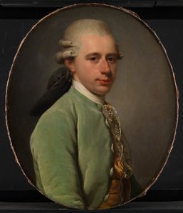 Postin kenraali Frederik Hauch nuorena miehenä tekijältä Jens Juel