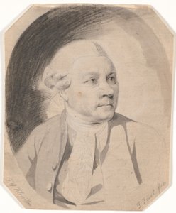 Muotokuva runoilijasta F.G. Klopstock (1724-1803)