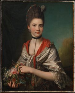Muotokuva Anna Elisabeth Battierista, os. Storp tekijältä Jens Juel