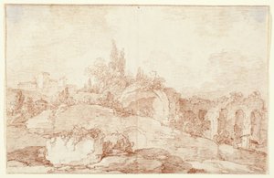Italian Campagnan maisema