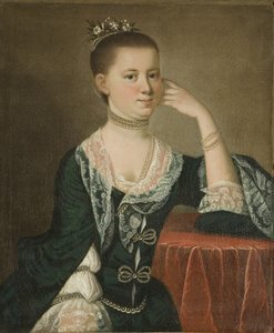 Rouva Elias Vander Horstin muotokuva, n. 1763 (öljy kankaalle)