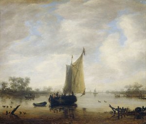 Jokinäkymä tekijältä Jeronymus van Diest (II)