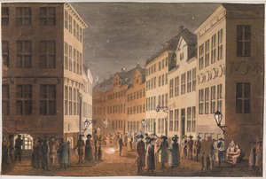 Osa Østergadesta nähtynä Kongens Nytorvista.