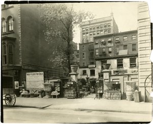 28th St Broadwayn ja Fifth Avenuen välillä, n. 1905-1918 (gelatiinihopea valokuva) tekijältä Jessie Tarbox Beals