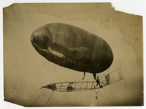 Ilmalaiva "California Arrow" tekijältä Jessie Tarbox Beals