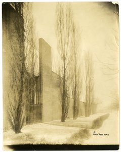 Boston, USA, n. 1902-1910 (gelatiinihopea valokuva) tekijältä Jessie Tarbox Beals