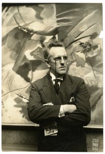 Dudley Crafts Watson - Chicago Art Institute, n. 1913-40 (gelatiinihopea valokuva) tekijältä Jessie Tarbox Beals