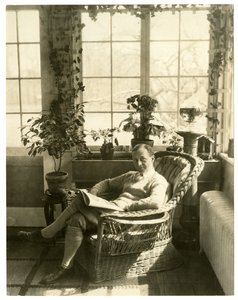 Ernest Truex, n. 1905-1940 (gelatiinihopea valokuva) tekijältä Jessie Tarbox Beals