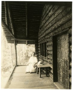 rouva Edward MacDowell Marian Griswold (Nevins) MacDowell, Peterborough NH, McDowell MacDowell Colony tekijältä Jessie Tarbox Beals