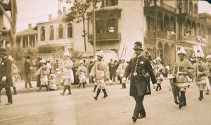 New Orleans, Mardi Gras, n. 1905 tekijältä Jessie Tarbox Beals