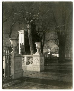 Shaw Memorial yöllä, Boston, Mass, USA, n. 1902-1910 (gelatiinihopea valokuva) tekijältä Jessie Tarbox Beals