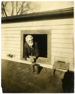 Setä Chauncey Messenger, n. 1905-09 (gelatiinihopea valokuva) tekijältä Jessie Tarbox Beals
