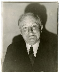 Julkaisematon muotokuva William Allen Whitesta, n. 1905-28 (gelatiinihopea valokuva) tekijältä Jessie Tarbox Beals