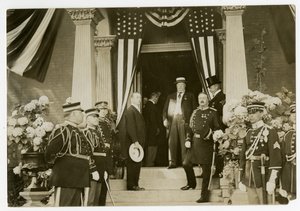 William Howard Taft, n. 1908-1912 (gelatiinihopea valokuva) tekijältä Jessie Tarbox Beals