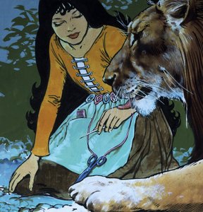Lumottu leijona tekijältä Jesus Blasco
