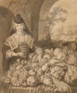 Syyskuun personifikaatio tekijältä Joachim von Sandrart