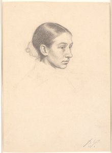 Susette Cathrine Skovgaardin muotokuva (naimisissa Holten) tekijältä Joakim Frederik Skovgaard