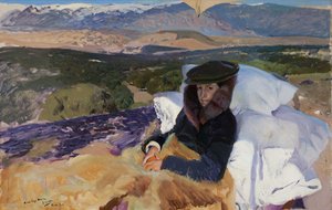 Toipilas Maria El Pardossa, 1906. tekijältä Joaquin Sorolla y Bastida