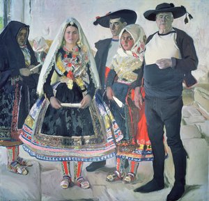 Tyypillisiä Lagarteraneja tekijältä Joaquin Sorolla y Bastida