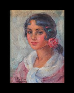 Naisen muotokuva tekijältä Joaquín Sorolla