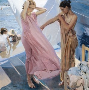 Kylvyn jälkeen tekijältä Joaquín Sorolla