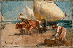 Rantakohtaus tekijältä Joaquín Sorolla