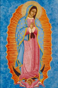 Guadalupe, 2005 (munatempera ja 24k kultaa puulle).