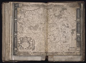 Puolan uuden rajauksen kartta, n. 1629-1630