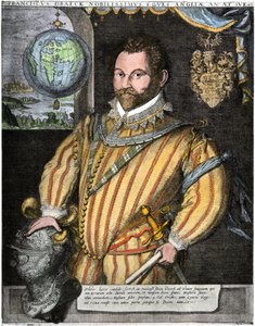 Sir Francis Draken muotokuva (kaiverrus)