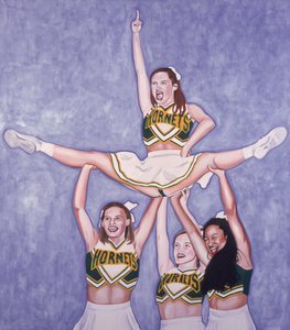 Lets go Hornets #1 Joo!, 2002 (öljy ja akryyli kankaalle)