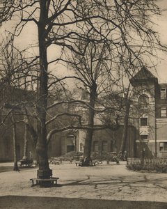 Under the Elms in the Courtyard of Middlesex Hospital, 1935. tekijältä Joel