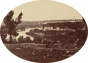 Fort Snelling,c. 1865 (kuva) tekijältä Joel Emmons Whitney