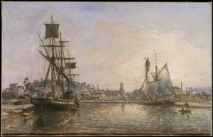 Honfleurfinès tekijältä Johan Barthold Jongkind
