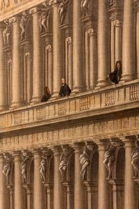 Näkymä Piazzettaan, Venetsia, n. 1730-35 (Öljy kankaalle) tekijältä Johan Anton Richter