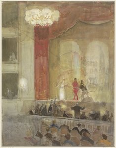 Princesse Schouwburg Haagissa Othellon esityksen aikana