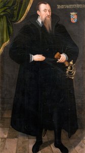 Jalka Brahe vanhempi 1520–1590, vuodelta 1581. tekijältä Johan Baptista van Uther