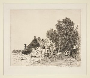 La Nourrice (hoitajatar) tekijältä Johan Barthold Jongkind
