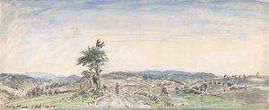 Maisema, 1877. tekijältä Johan Barthold Jongkind