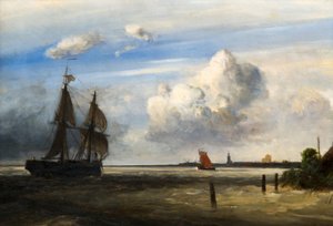 Scheldt-joen suu, 1854.
